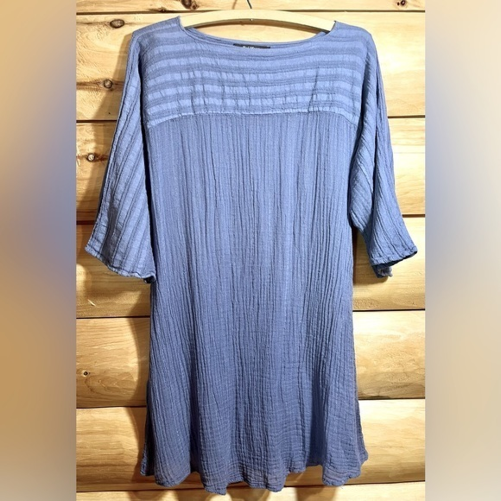 Kai Moon handwoven cotton tunic. Ladies size Small‎